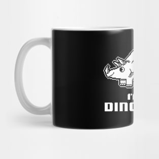 pixel art : is triceratops dino boba? Mug